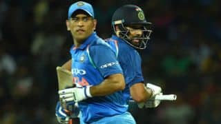 MS Dhoni ideal at No. 4 for India, believes Rohit Sharma MS Dhoni ideal at No. 4 for India, believes Rohit Sharma